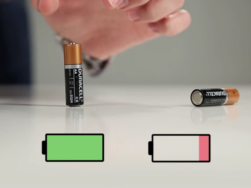 秒知「電池還有沒有電」的秘技！