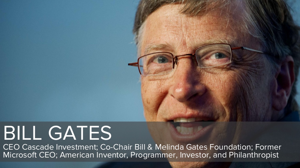Bill Gates (比爾·蓋茨) 宣佈離婚