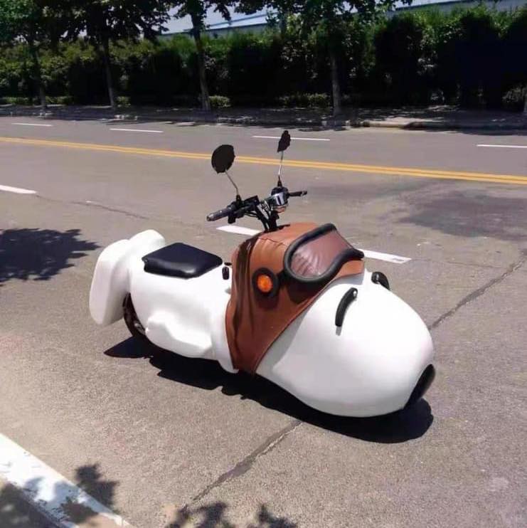可愛到犯規的 Snoopy 電動車、行李箱，你見過嗎？