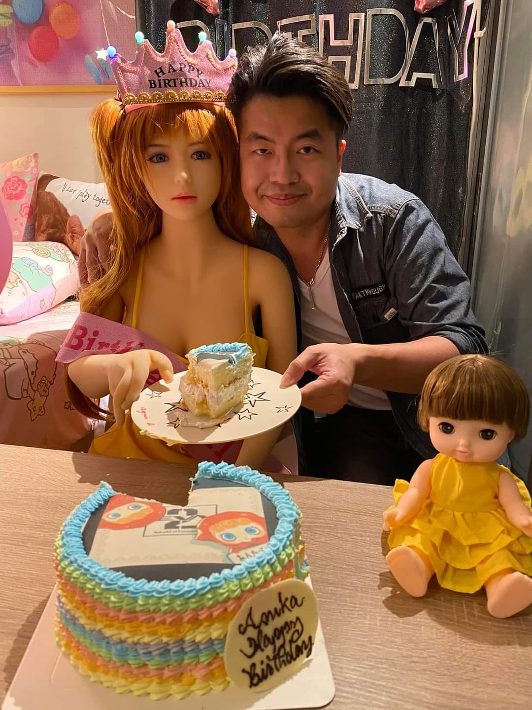 第一年跟女朋友過生日