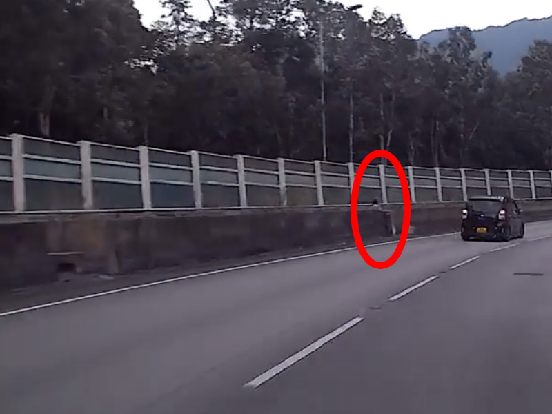 高速公路靈異事件？野外露出？