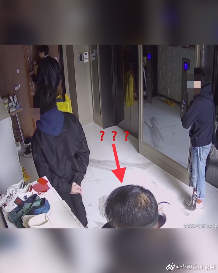 王力宏探望孩子 曝新監控截屏