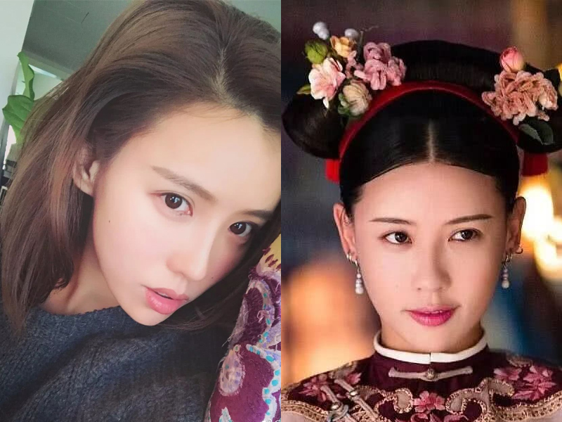 《延禧攻略》對比照片 原來她們都比劇中美！