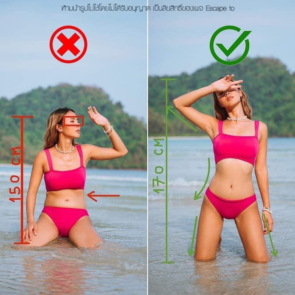 趕快收藏起來 女生夏天 泳裝擺Pose秘技
