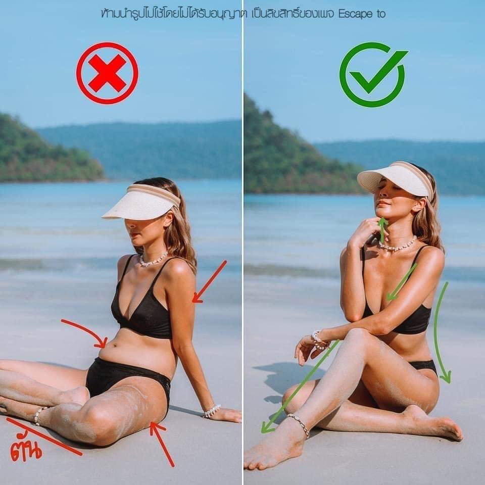 趕快收藏起來 女生夏天 泳裝擺Pose秘技