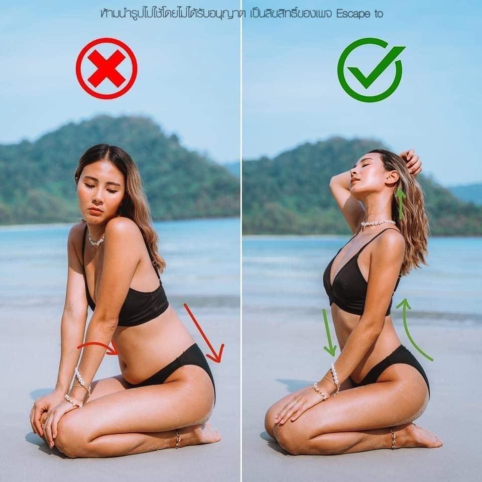 趕快收藏起來 女生夏天 泳裝擺Pose秘技