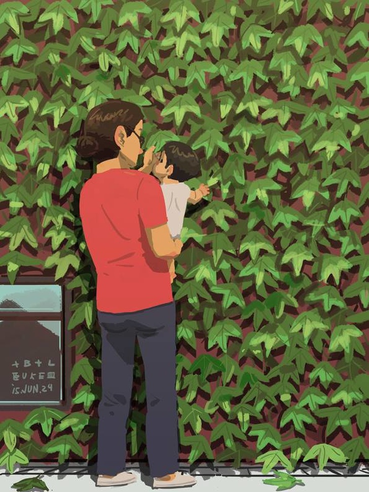 單親爸爸插畫家的育兒紀錄引 31 萬分享