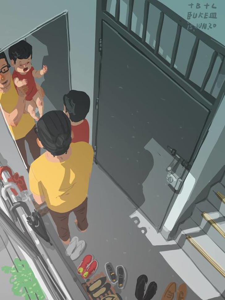 單親爸爸插畫家的育兒紀錄引 31 萬分享