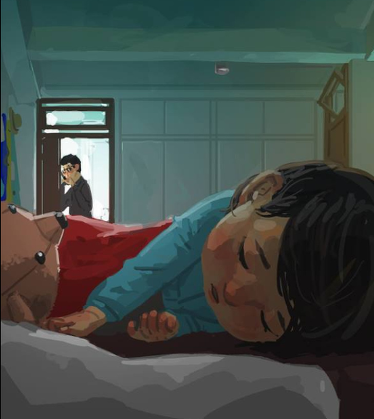 單親爸爸插畫家的育兒紀錄引 31 萬分享
