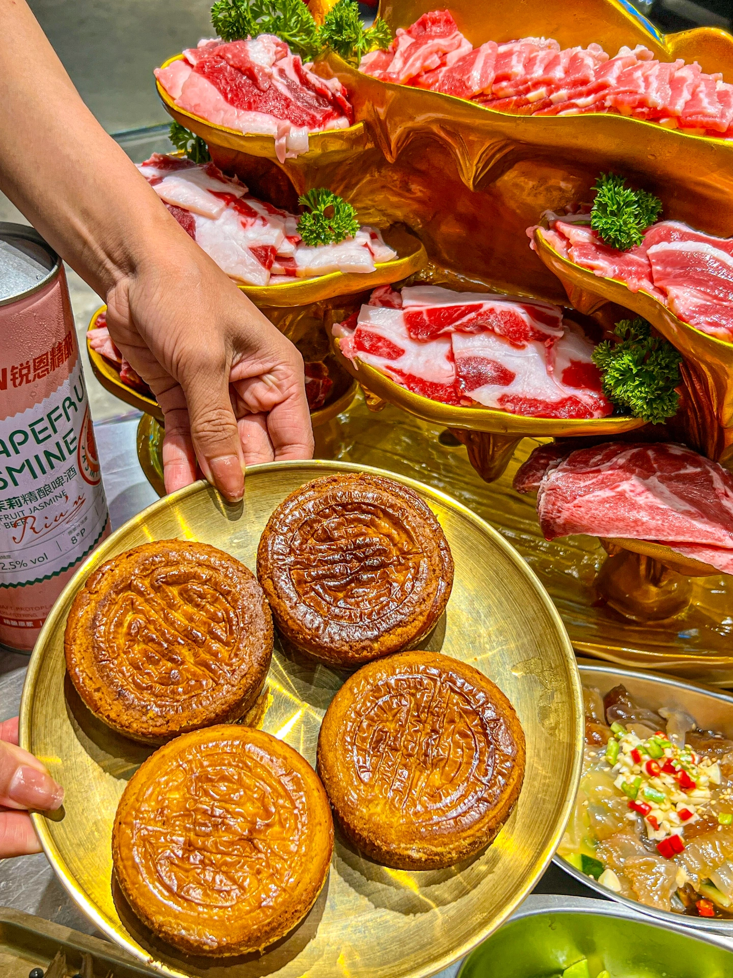 深圳：東北烤全牛宴，一次吃到 7 種不同部位的牛肉