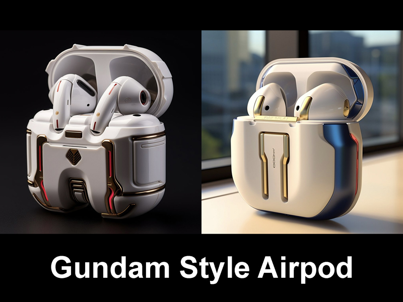 Gundam Style Airpod