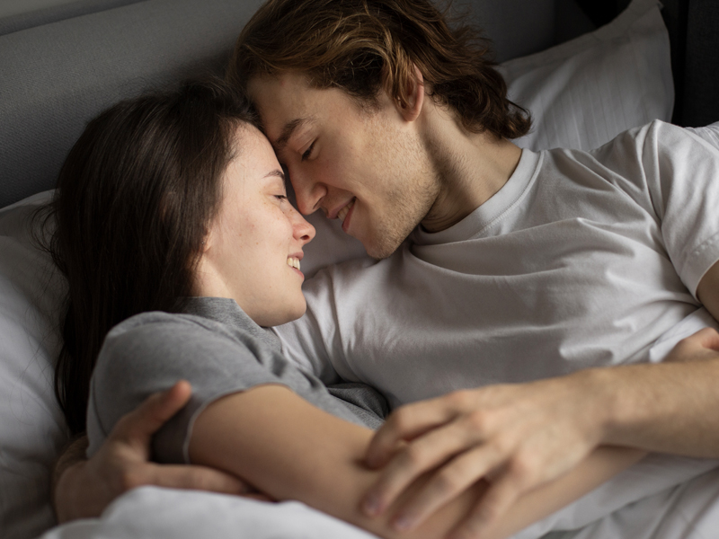 跟愛的人一起睡，睡眠質量真的會更好