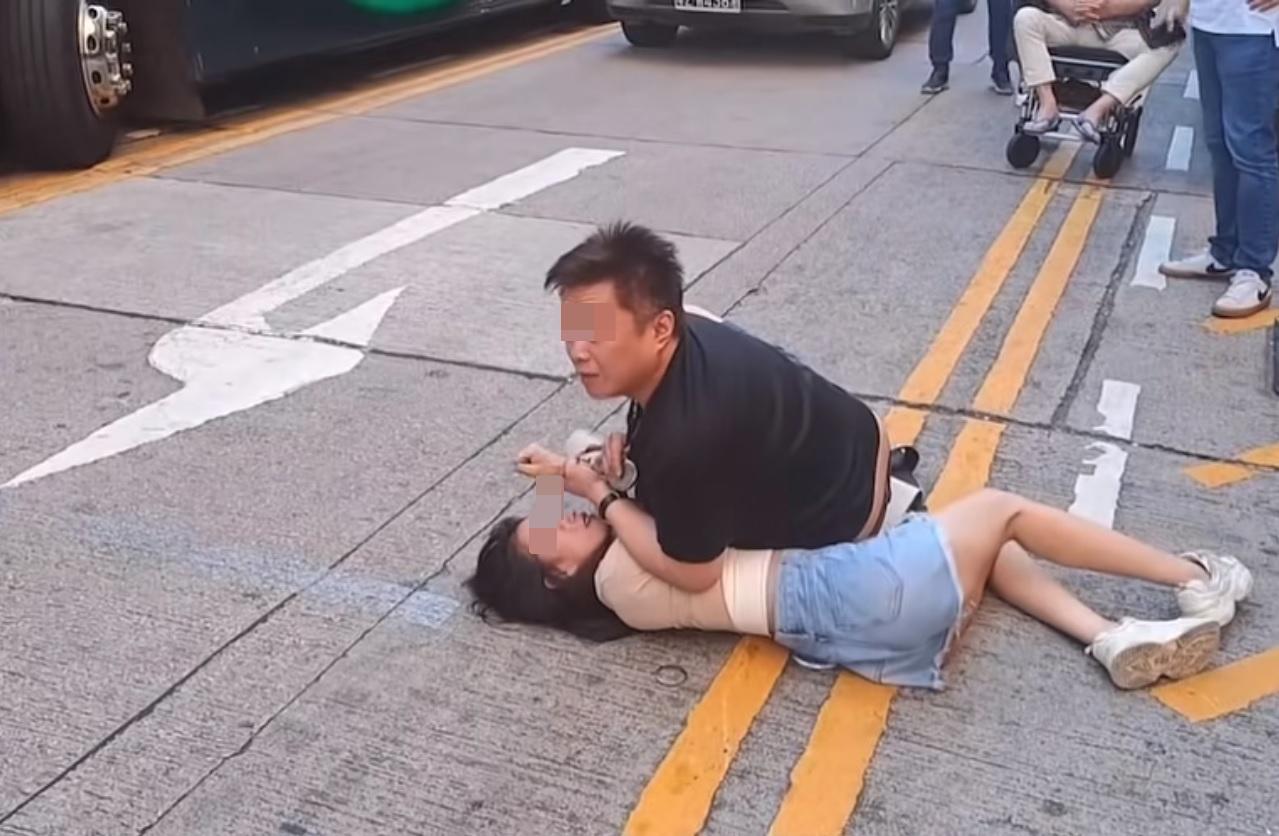 男女街頭 MMA 影片瘋傳