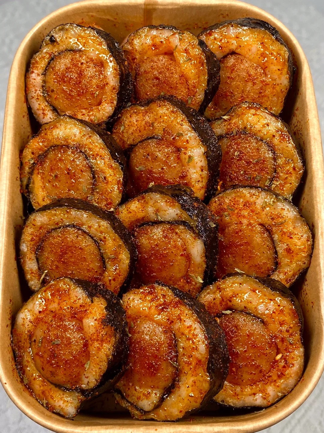食譜：蝦滑肉腸卷