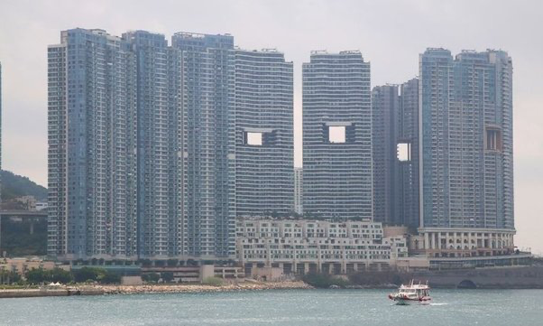 香港高樓中間開大洞，背後藏的風水意義
