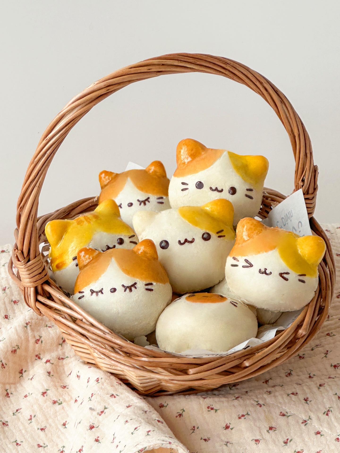 貓咪蛋黃酥 (附教程)