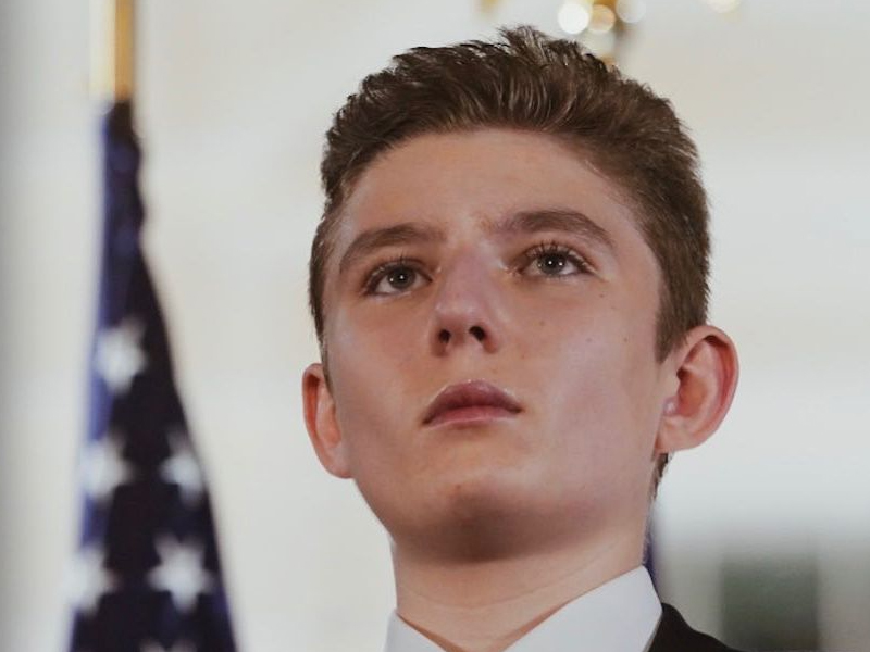 Donald Trump 小兒子,帥照瘋傳一夕爆紅 Donald Trump 小兒子,帥照瘋傳一夕爆紅