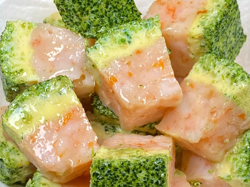 蝦滑蒸雞蛋西蘭花：健康美味的減脂佳肴