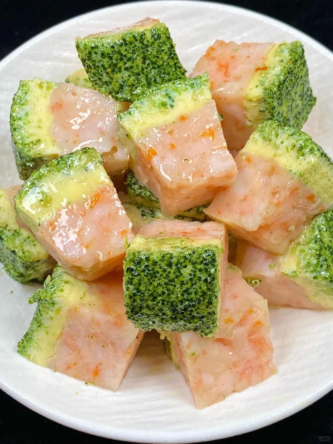 蝦滑蒸雞蛋西蘭花：健康美味的減脂佳肴