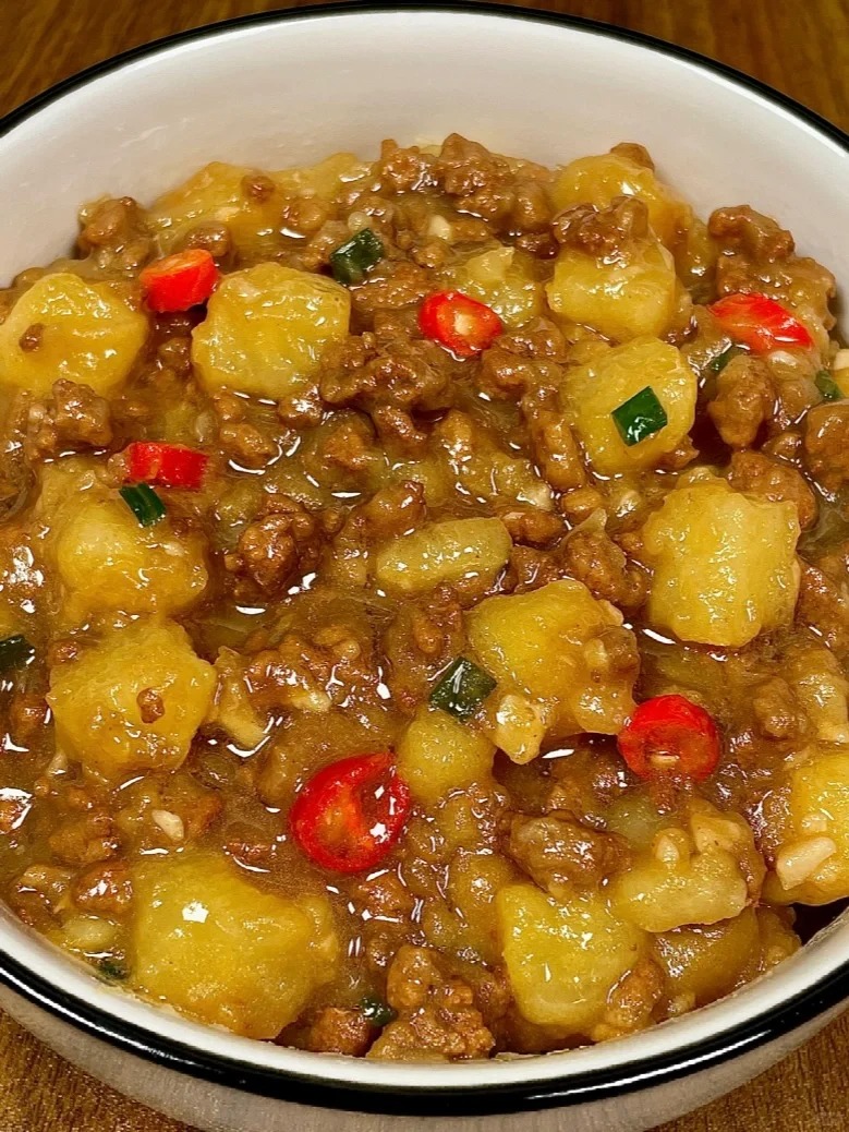 超級美味的肉末土豆