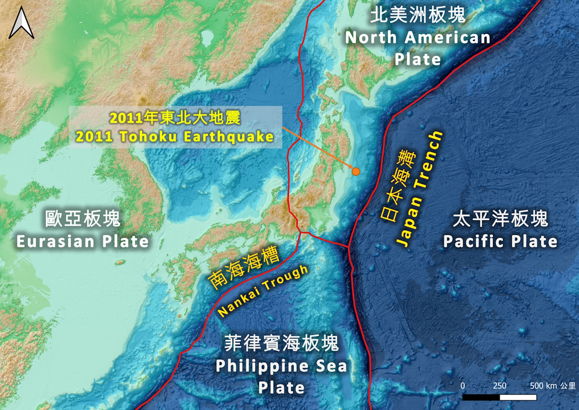 日本政府公布，地震傷亡經濟損失預測