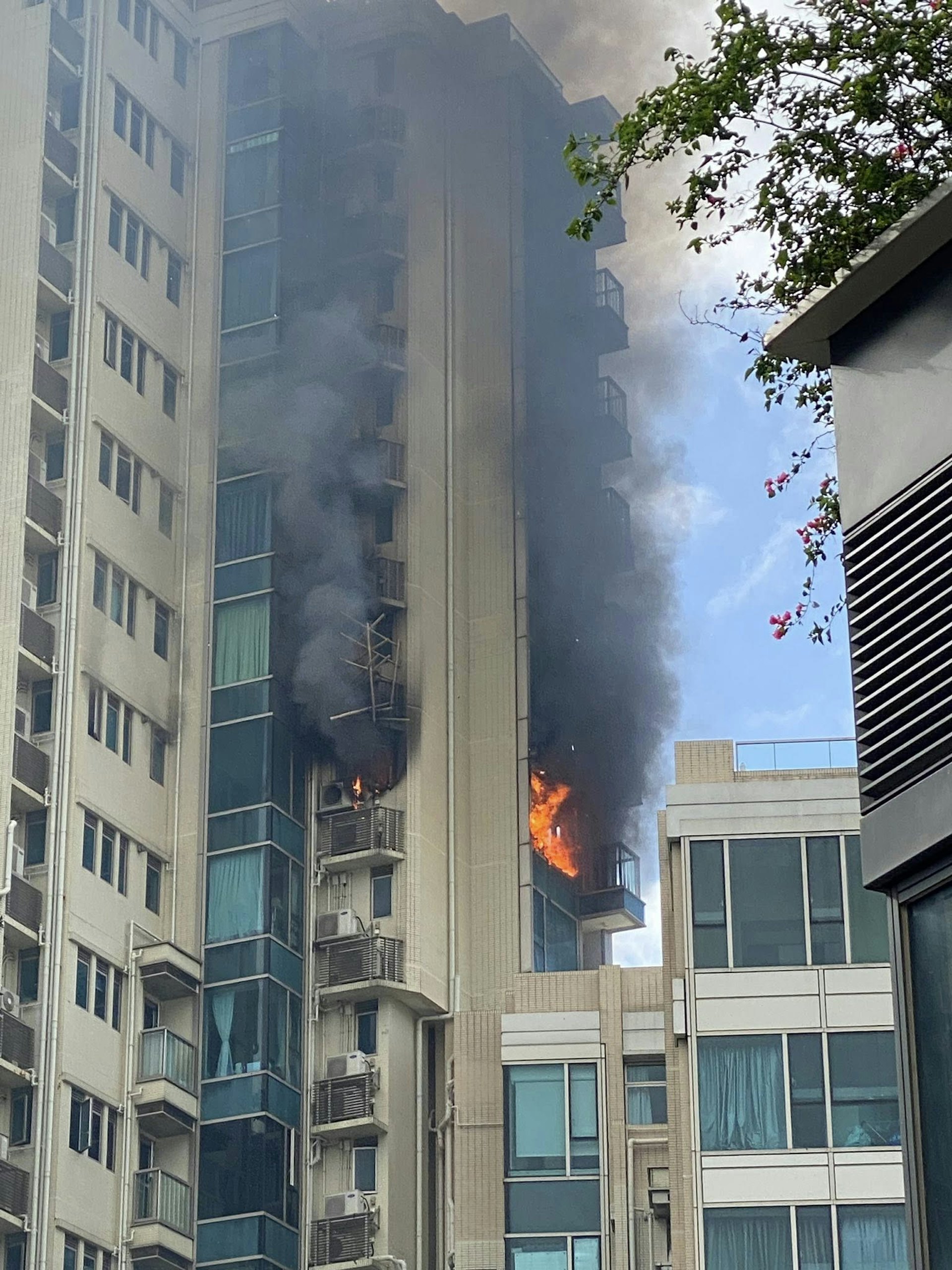 將軍澳突發火警