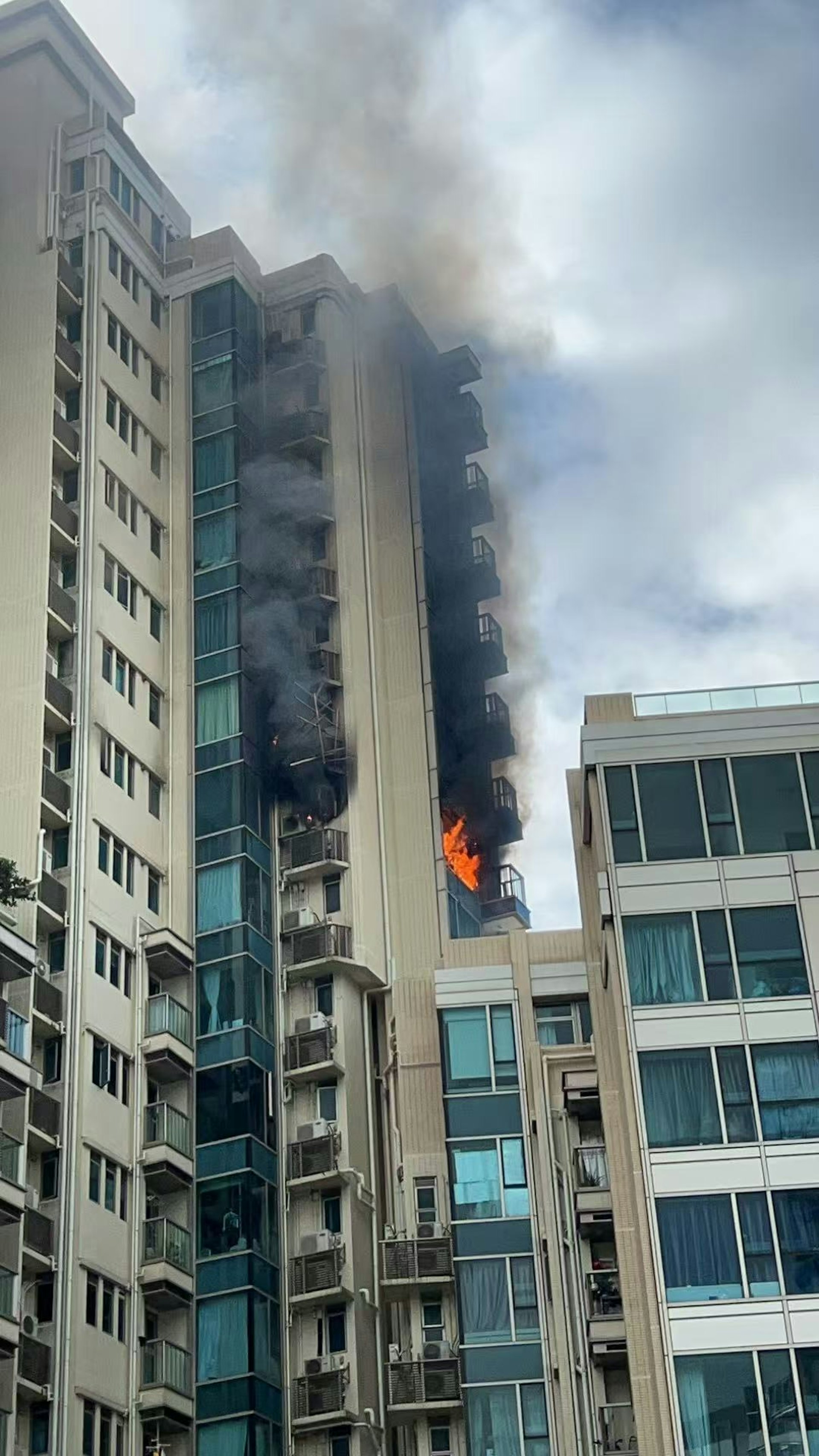 將軍澳突發火警